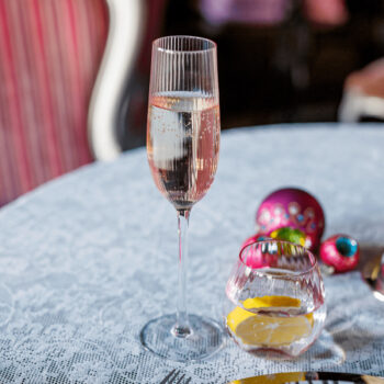 KONDELA Celeste Typ 1 pohár na šampanské (6 ks) 280 ml svetloružová – Obrázok 8