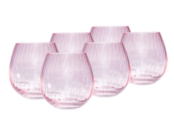 Predstavujeme vám elegantný pohár na vodu Celeste Typ 2, ktorý prichádza v balení po šiestich kusoch. Tento pohár s objemom 350 ml je ideálny pre každodenné použitie aj špeciálne príležitosti. Jeho svetloružová farba dodáva vášmu stolovaniu jemný a moderný nádych, ktorý zaujme každého hosťa.…