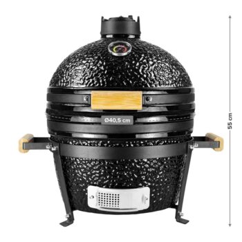 Kvalitné spracovanie, použitý materiál a množstvo funkcií sú superlatívy, ktorými sa vyznačuje čierny keramický gril na drevené uhlie v štýle Kamado CER CL – 16T. Je ideálny pre milovníkov grilovania, ktorí ocenia precíznu reguláciu teploty a rovnomerné…