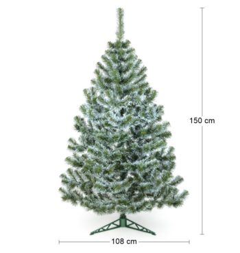 Prineste si do Vášho domova vianočnú atmosféru a pokojnú náladu, s vianočným stromčekom CHRISTEE 10 150 cm, ktorý poteší každého, kto sa už nevie dočkať najkrajších sviatkov v roku. Stromček vytvorí miesto, pri ktorom sa rodina zíde pokope a pohltí celý domov duchom…