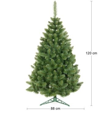 Prineste si do Vášho domova vianočnú atmosféru a pokojnú náladu, s vianočným stromčekom CHRISTEE 12 120 cm, ktorý poteší každého, kto sa už nevie dočkať najkrajších sviatkov v roku. Stromček vytvorí miesto, pri ktorom sa rodina zíde pokope a pohltí celý domov duchom…