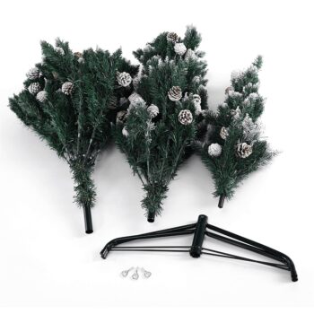 Vianočný stromček Christmas Typ 2 210 cm - zelená; Rozmery (ŠxHxV): 70x70x210 cm; Materiál: PVC / kov.