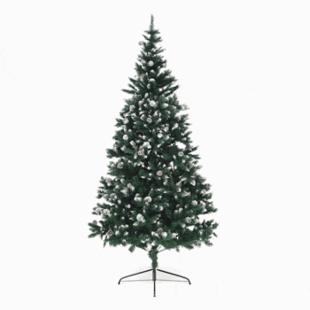 Vianočný stromček Christmas Typ 4 s výškou 220 cm je ideálnym doplnkom pre váš interiér počas sviatočného obdobia. Tento moderný stromček v zelenom prevedení prinesie do vášho domova autentickú atmosféru Vianoc, pričom jeho husté ihličie s imitáciou snehu a dekoratívnymi šiškami…