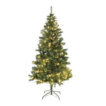 Vianočný stromček s osvetlením Christmas Typ 5 LED450 je ideálnou voľbou pre tých, ktorí hľadajú moderný a elegantný doplnok do svojho interiéru počas vianočných sviatkov. Tento stromček s výškou 180 cm a šírkou 110 cm ponúka realistický vzhľad hustého ihličia, ktoré je vyrobené…