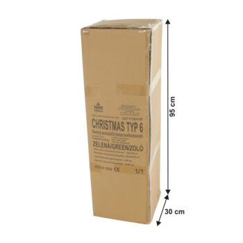 Vianočný stromček s osvetlením Christmas Typ 6 LED300 je ideálnym doplnkom pre váš interiér počas sviatočného obdobia. Tento moderný vianočný stromček v zelenej farbe prinesie do vášho domova atmosféru pravých Vianoc a jeho husté ihličie vytvára realistický vzhľad, ktorý poteší…