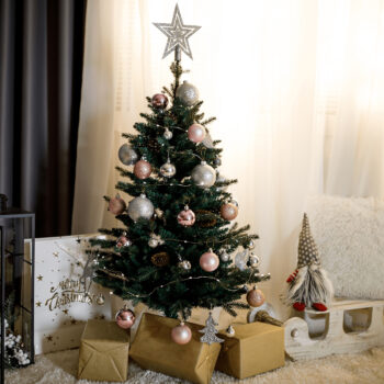 Vianočný stromček Christmas Typ 8 s výškou 108 cm je ideálnym doplnkom pre váš interiér počas sviatočného obdobia. Tento moderný stromček v zelenom prevedení prinesie do vášho domova atmosféru skutočných Vianoc. Je vyrobený z kvalitného PVC a kovu, čo zaručuje jeho dlhú…