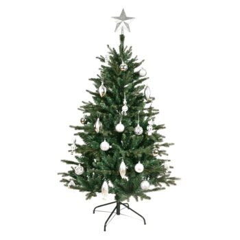 KONDELA Christmas Typ 8 vianočný stromček 140 cm zelená – Obrázok 2