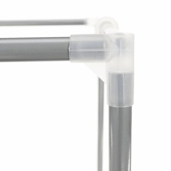 Šatníkový organizér Cody v elegantnej kombinácii striebornej a čiernej farby je ideálnym riešením pre tých, ktorí hľadajú praktický a moderný spôsob usporiadania svojho oblečenia. Tento organizér od značky KONDELA ponúka dostatok priestoru na uloženie vašich vecí vďaka trom sekciám a štyrom…