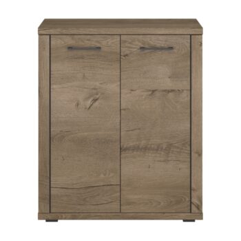 Dvojdverová komoda Conrad 2D v elegantnom prevedení dub lefkas je ideálnym riešením pre tých, ktorí hľadajú praktický a moderný nábytok do interiéru. Táto komoda je vyrobená z kvalitného aglomerovaného materiálu, konkrétne laminovanej DTD, čo zaručuje jej dlhú životnosť…
