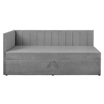 Čalúnená jednolôžková posteľ Cropi v elegantnej sivej farbe je ideálnym riešením pre moderné interiéry. Táto posteľ, značky KONDELA, ponúka nielen štýlový vzhľad, ale aj praktické využitie vďaka úložnému priestoru. Je navrhnutá pre jednu osobu a jej rozmery sú 91 cm na šírku a 200 cm na hĺbku,…