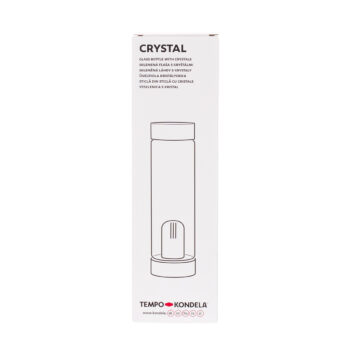 Predstavujeme vám elegantnú sklenenú fľašu s jaspisom Crystal o objeme 500 ml, ktorá je ideálnym doplnkom pre každodenné použitie v interiéri. Táto priehľadná fľaša od značky KONDELA kombinuje moderný vzhľad s praktickosťou a je vyrobená z kvalitného skla a nehrdzavejúcej ocele, čo zaručuje jej…