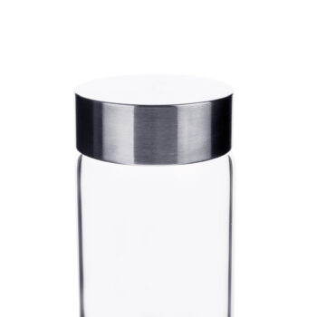 Predstavujeme vám elegantnú sklenenú fľašu s kremeňom Crystal 500 ml, ktorá je ideálnym doplnkom pre každodenné použitie v interiéri. Táto priehľadná fľaša, vyrobená z kvalitného skla a nehrdzavejúcej ocele, kombinuje moderný dizajn s praktickosťou. S objemom 0,5 litra je…