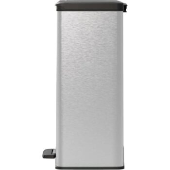 CURVER Deco Bin Odpadkový Kôš na triedený odpad Strieborná/čierna 26l 26l, 26 + 26 l