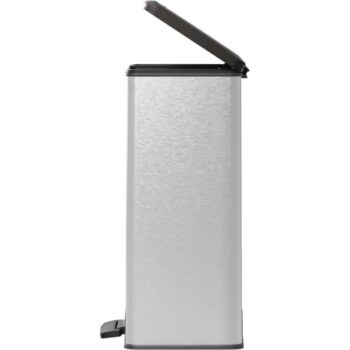 CURVER Deco Bin Odpadkový Kôš na triedený odpad Strieborná/čierna 26l 26l, 26 + 26 l