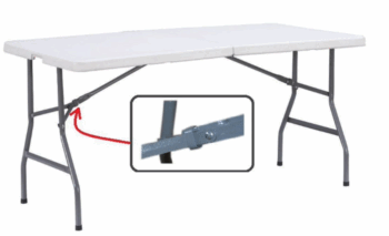 Cateringový stôl do záhrady rozkladací Šírka: 70 cm | Dĺžka: 153 cm