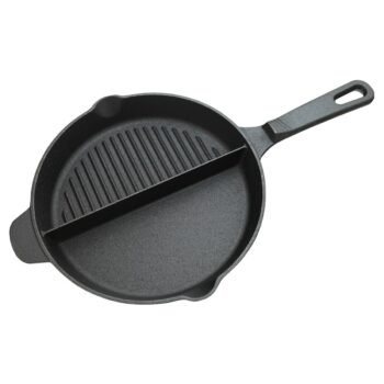 Cattara 13061 Grilovacia panvica s držadlom Duo Liatina, pr. 25 cm