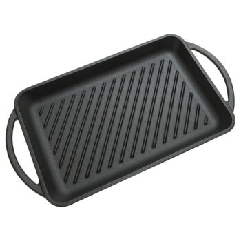Cattara 13062 Grilovacia panvica s držadlami Liatina, 33 x 21,5 cm