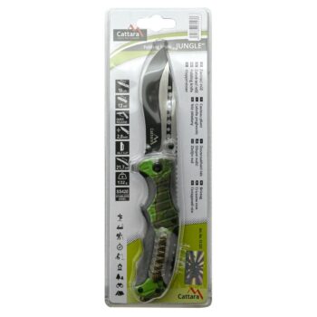 Cattara 13223 Nôž zatvárací Jungle, 21,7 cm