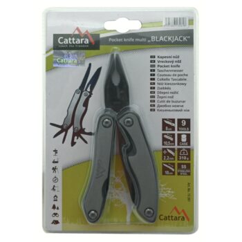 Cattara 13261 Multifunkčné kliešte Blackjack, 10,5 cm
