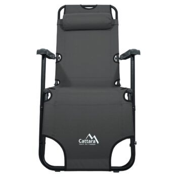 Cattara 13513 Skladacie ležadlo Comfort, antracit, 155 x 61 cm