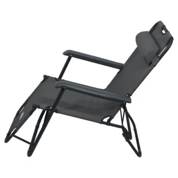 Cattara 13513 Skladacie ležadlo Comfort, antracit, 155 x 61 cm