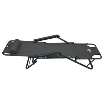 Cattara 13513 Skladacie ležadlo Comfort, antracit, 155 x 61 cm
