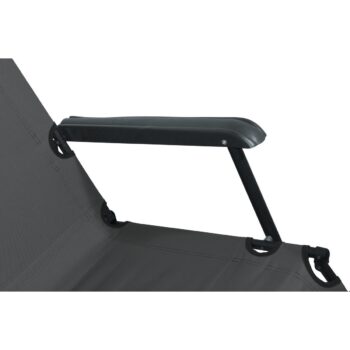 Cattara 13513 Skladacie ležadlo Comfort, antracit, 155 x 61 cm