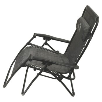 Cattara 13520 Skladacie ležadlo Alicante, antracit, 150 x 66 cm