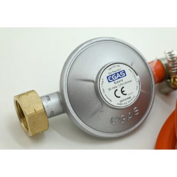 Cattara 13606 Plynový regulátor tlaku 30 mbar EN16129 s hadicou 0,9 m, S