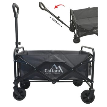 Cattara 13703 Kempingový vozík skladací Trogir Piccolo, 94 x 77 x 54 cm, S