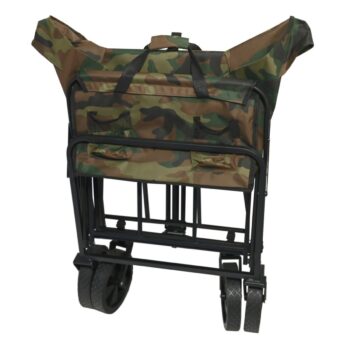 Cattara 13704 Kempingový vozík skladacie Trogir Army, 104 x 86 x 55 cm, M