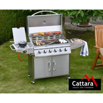 Cattara 99BB006 Plynový pojazdný gril Manhattan, 161 x 161 x 51 cm