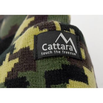 Cattara Čiapka s LED svietidlom Army, zelená
