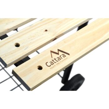 Cattara Gril na drevené uhlie s udiarňou Smokie, 100 x 55 x 113 cm