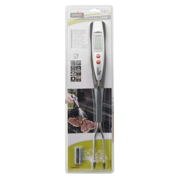 Cattara Grilovací digitálny teplomer Fork, 38 cm