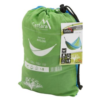 Cattara Hojdacie závesné lehátko Nylon modrá, 275 x 137 cm
