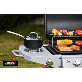 Cattara Plynový pojazdný gril Master Cheef, 133 x 98 x 51 cm