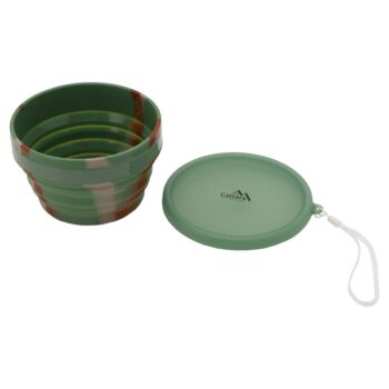 Cattara Silikónová skladacia miska Army, 950 ml, 950 ml