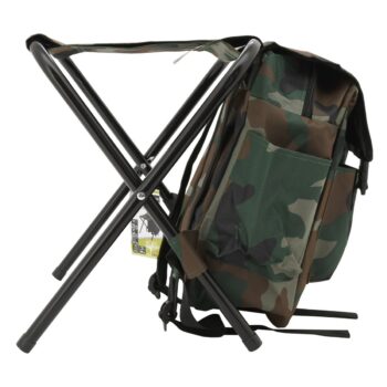 Cattara Skladacia stolička s batohom Olbia army, 30 x 35 x 27 cm