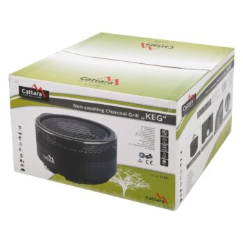 Cattara Stolný gril na drevené uhlie Keg, pr. 30 cm