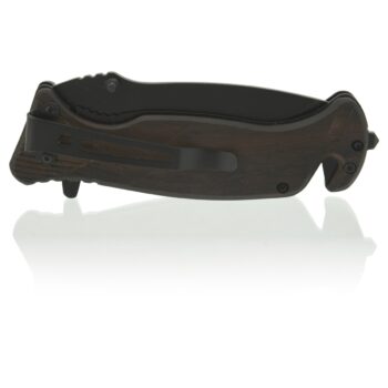 Cattara Zatvárací nôž BLACK BLADE s poistkou, 21,5 cm