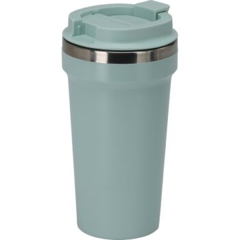 Cestovný hrnček na pitie, zelená, 500 ml