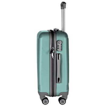 Cestovný kufor v mentolovej farbe 36l