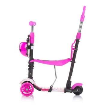 Chipolino Kolobežka s vodiacou tyčou Kiddy Evo 3v1, Lollipop