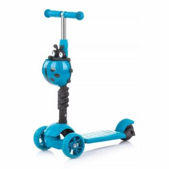 Chipolino Kolobežka s vodiacou tyčou Kiddy Evo 3v1, Ocean