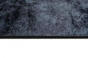 Čierno-zelený moderný koberec s abstraktným vzorom Šírka: 80 cm | Dĺžka: 150 cm