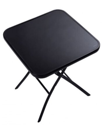 Čierny skladací záhradný stôl 60 cm