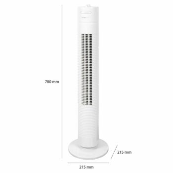 Clatronic TVL 3770 stĺpový ventilátor, biela