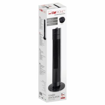 Clatronic TVL 3770 stĺpový ventilátor, čierna