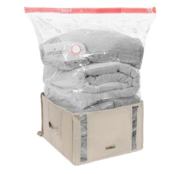 Compactor Compactor Life 2.0. vákuový úložný box s puzdrom - M 125 litrov, 42 x 40 x 25 cm, M